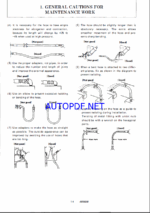 YANMAR B50-2B Lighting towers SERVICE MANUAL