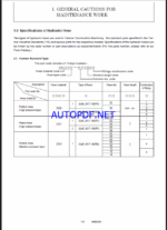 YANMAR C12R Lighting towers SERVICE MANUAL