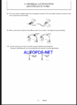 YANMAR SV05 Lighting towers SERVICE MANUAL