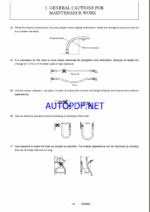 YANMAR SV20 SERVICE MANUAL