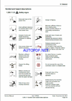 YANMAR B75W Wheeled excavators SERVICE MANUAL