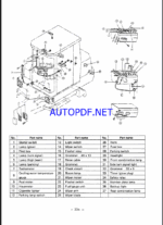 YANMAR YB401W Wheeled excavators SERVICE MANUAL