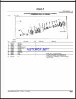 John Deere 850 CRAWLER BULLDOZER Parts Catalog