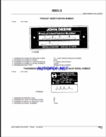 John Deere 850B CRAWLER BULLDOZER Parts Catalog