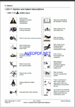 YANMAR V100 Wheeled loader SERVICE MANUAL