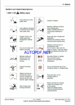 YANMAR V120, V120-1 Wheeled loader SERVICE MANUAL
