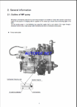YANMAR YPD-MP2YPD-MP4 FUEL INJECTION EQUIPMENT SM SERVICE MANUAL