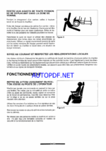 YANMAR B55W MANUEL D'UTILISATION