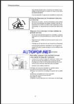 YANMAR C12R, C30R C50R MANUEL D’UTILISATION ET DE MAINTENANCE