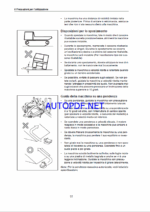 YANMAR C12R, C30R C50R MANUALE D’USO E DI MANUTENZIONE