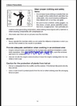 YANMAR SV05, SV08, ViO10 OPERATION & MAINTENANCE MANUAL