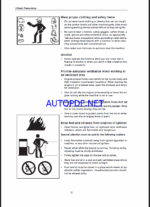 YANMAR SV15, SV17, SV17EX OPERATION & MAINTENANCE MANUAL
