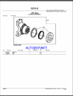 John Deere 870D AND 872D MOTOR GRADERS Parts Catalog