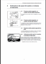 YANMAR ViO17,ViO20,ViO25,ViO30, ViO50U, ViO57U MANUALE D’USO E DI MANUTENZIONE
