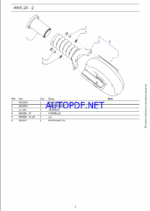 AMX 24 St V Spare EXCAVATORS Parts Catalog (DE)