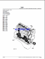 John Deere POWERTECH 12.5L 6125HF070 OEM Engine(ESN 030000- )(Waterloo) Parts Catalog
