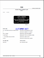 John Deere 750J, 850J CRAWLER DOZER Parts Catalog