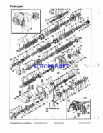 Timberjack 380C 450C Skidder Parts Catalog (SN CB4776 and up)