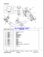 Timberjack 380C 450C Skidder Parts Catalog