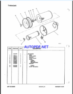 Timberjack 608 Feller Buncher Parts Catalog