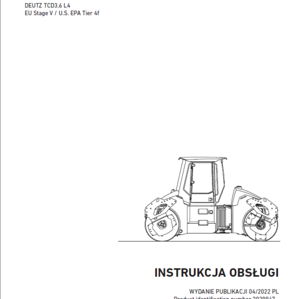 ARX 110 & ARX 110C StV HEAVY COMPACTOR Operating Manual