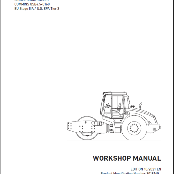 ASC 110 T3 HEAVY COMPACTOR Workshop Manual