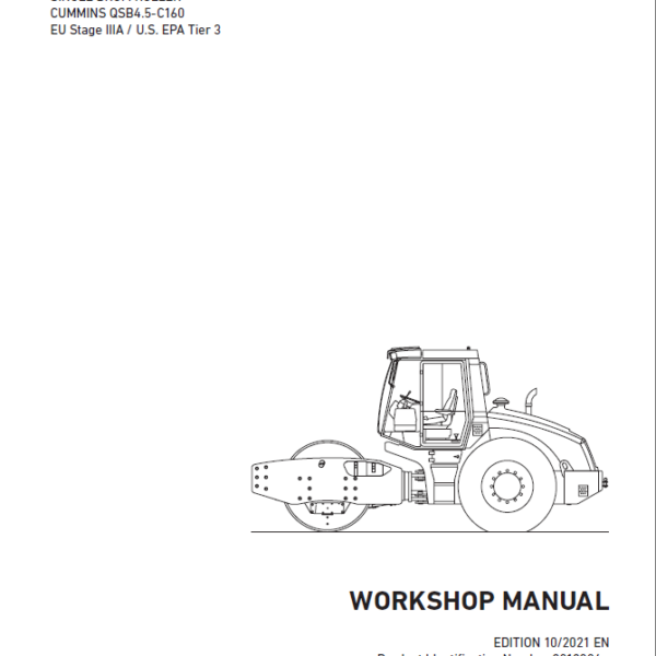 ASC 150 T3 HEAVY COMPACTOR Workshop Manual
