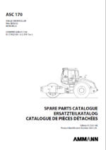ASC 170 T3 Spare HEAVY COMPACTOR Parts Catalog