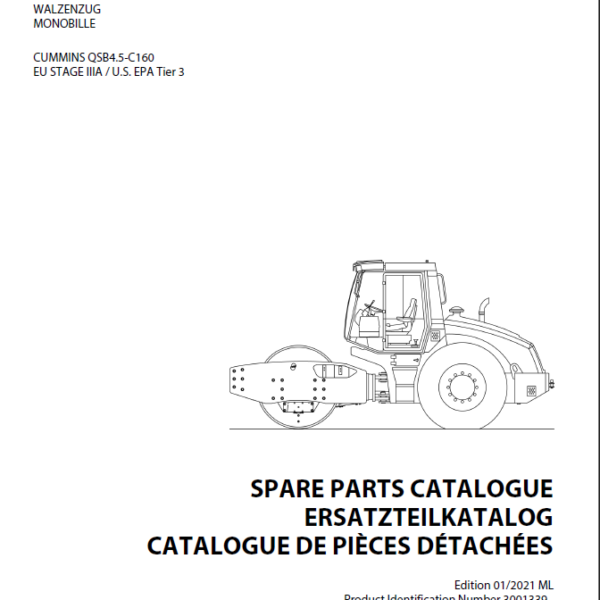 ASC 170 T3 Spare HEAVY COMPACTOR Parts Catalog
