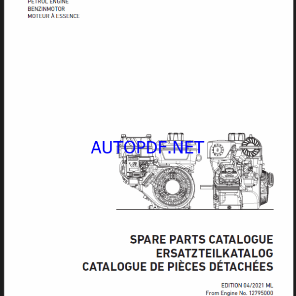 APF 15-50 Spare LIGHT COMPACTION Parts Catalog
