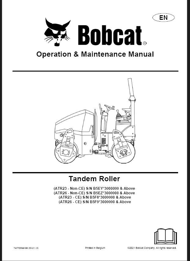 ATR 23 HEAVY COMPACTOR Operating Manual