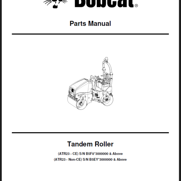 ATR 23 Spare HEAVY COMPACTOR Parts Catalog