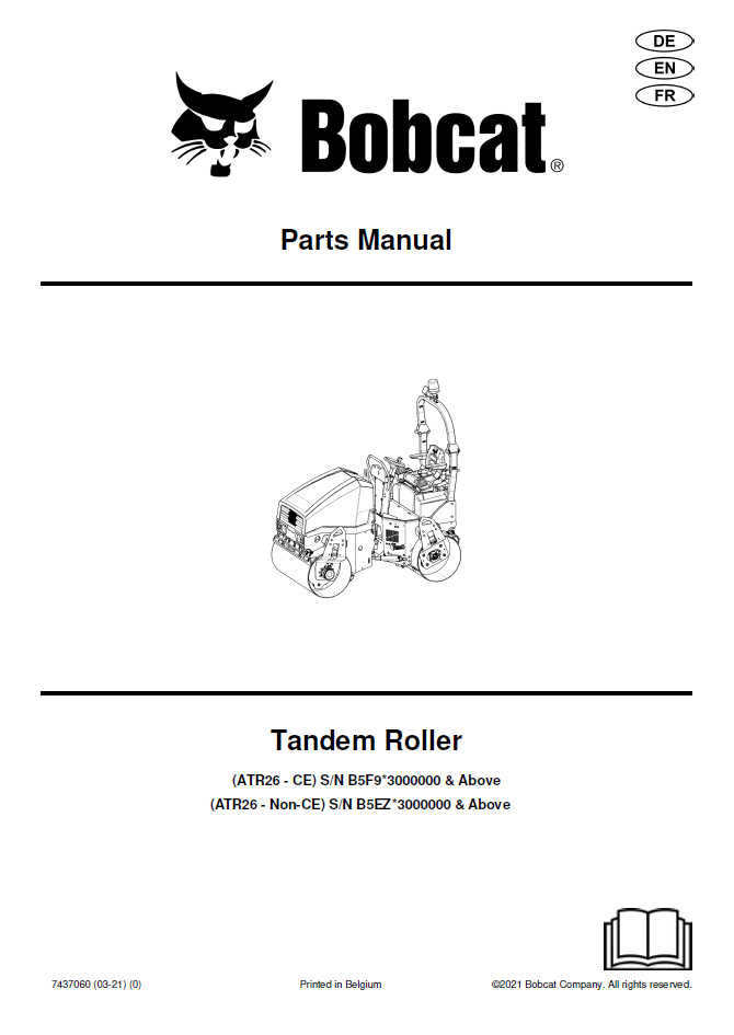 ATR 26 Spare HEAVY COMPACTOR Parts Catalog