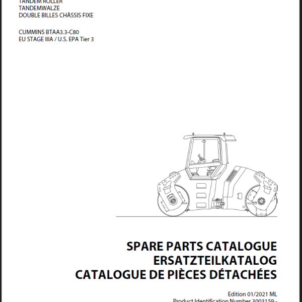 AV 70 X T3 Spare HEAVY COMPACTOR Parts Catalog