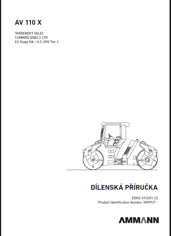 AV 110 X T3 HEAVY COMPACTOR Workshop Manual