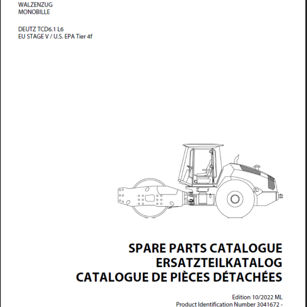 ARS 220 St V Spare HEAVY COMPACTOR Parts Catalog