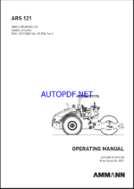 ARS 121 BS3 HEAVY COMPACTOR Operating Manual