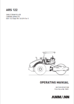 ARS 122 BS3 HEAVY COMPACTOR Operating Manual