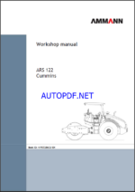 ARS 122 BS3 HEAVY COMPACTOR Workshop Manual