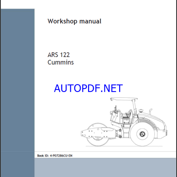 ARS 122 BS3 HEAVY COMPACTOR Workshop Manual