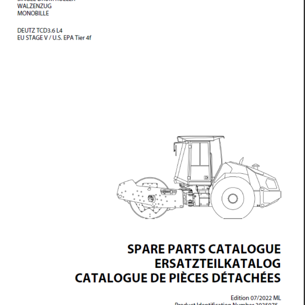 ARS 130 St V Spare HEAVY COMPACTOR Parts Catalog