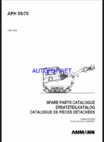 APH 55-75 Spare LIGHT COMPACTION Parts Catalog