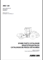 ARS 130 T4f Spare HEAVY COMPACTOR Parts Catalog