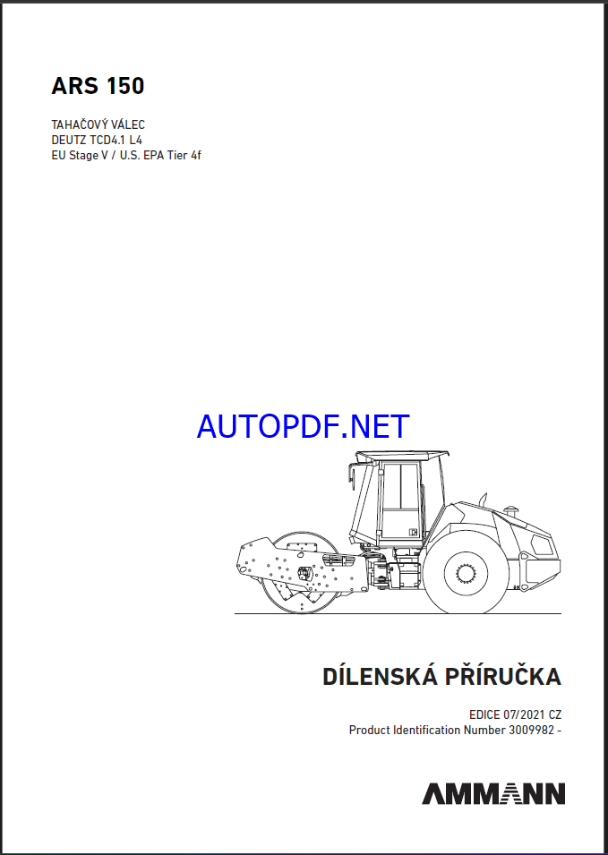 ARS 150 St V HEAVY COMPACTOR Workshop Manual