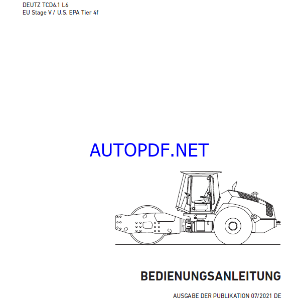 ARS 200 St V HEAVY COMPACTOR Operating Manual