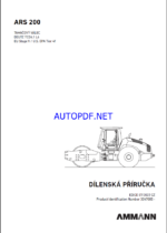 ARS 200 St V HEAVY COMPACTOR Workshop Manual