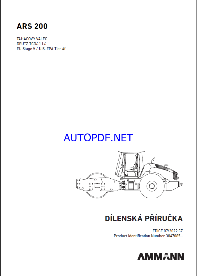 ARS 200 St V HEAVY COMPACTOR Workshop Manual