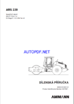 ARS 220 St V HEAVY COMPACTOR Workshop Manual
