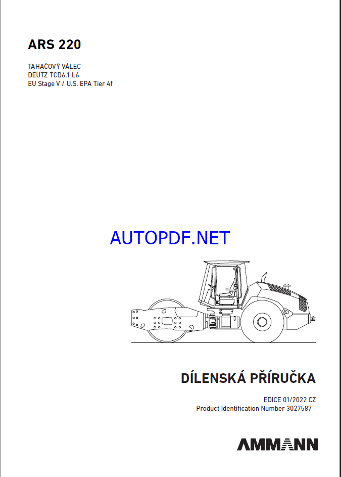 ARS 220 St V HEAVY COMPACTOR Workshop Manual