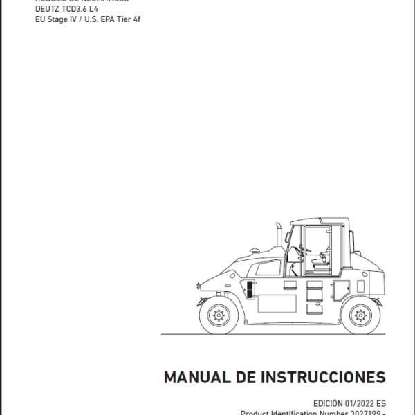 ART 240 T4f HEAVY COMPACTOR Operating Manual